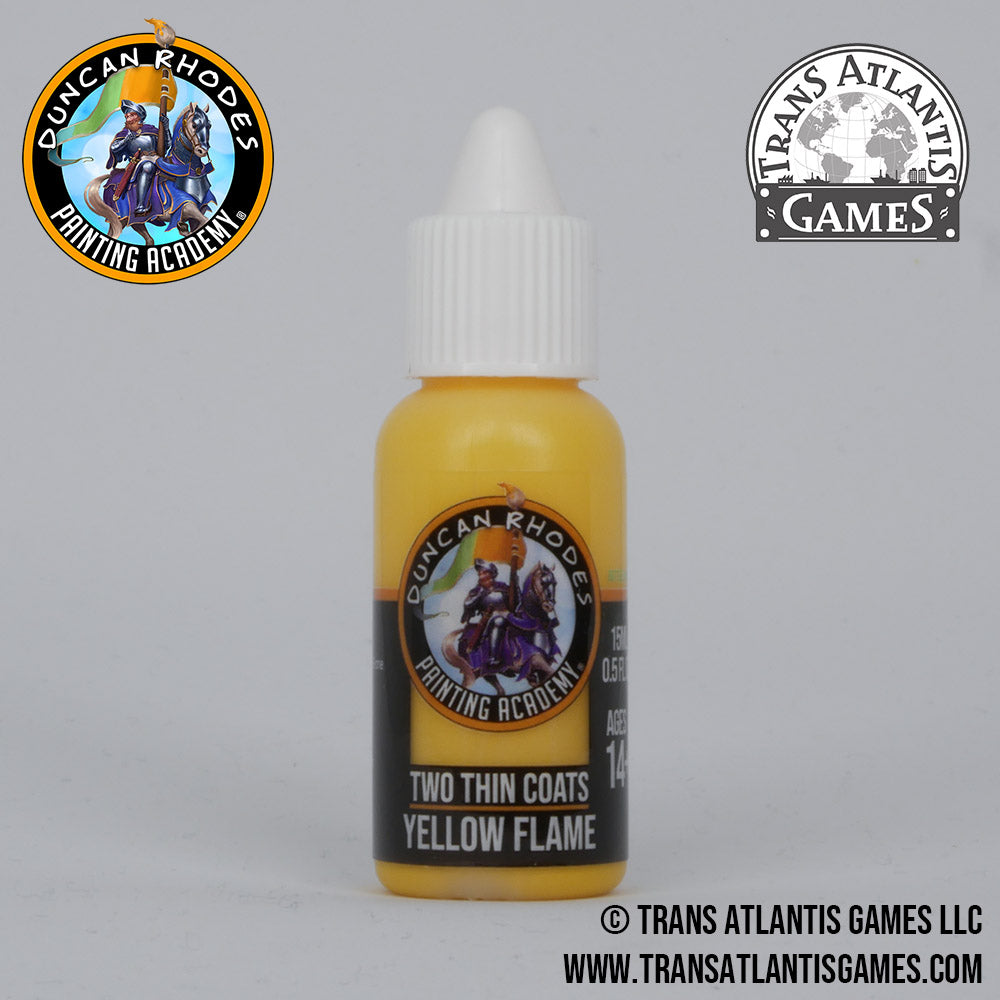 Two Thin Coats - Yellow Flame
