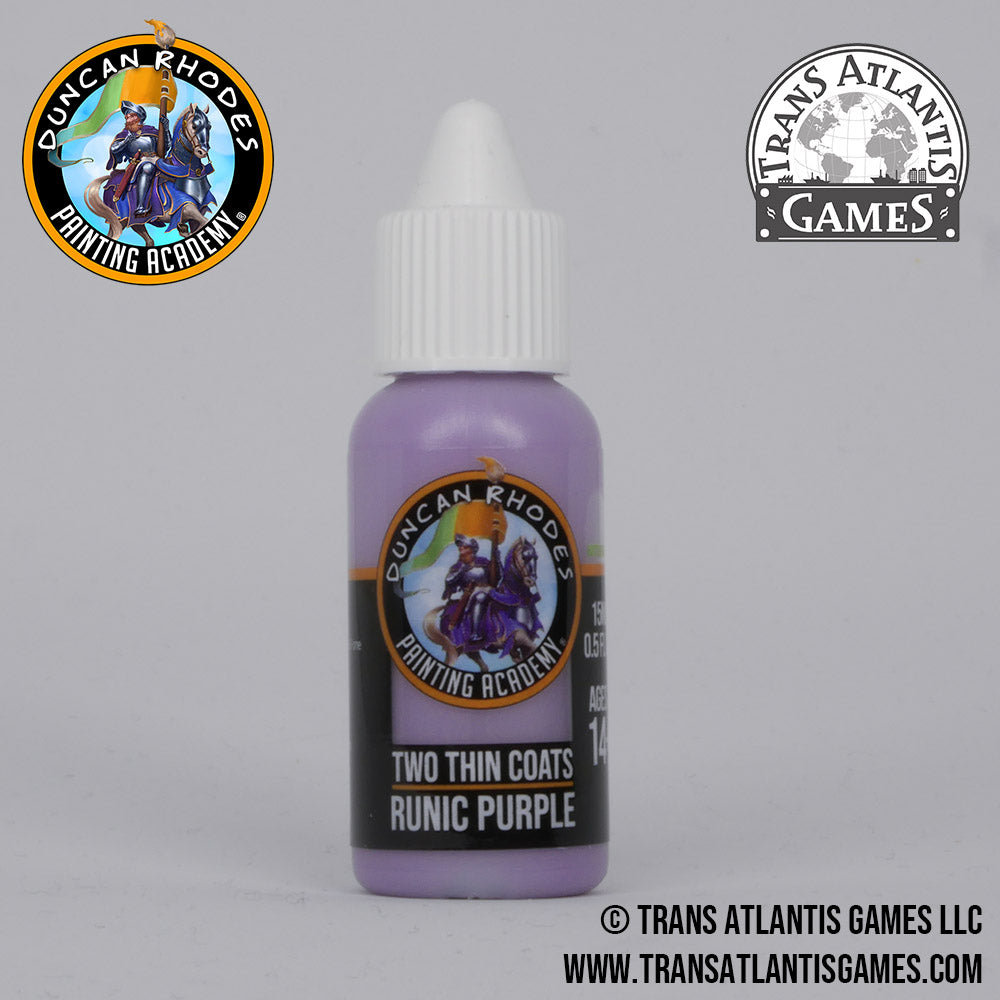 Two Thin Coats - Runic Purple