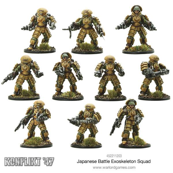 Konflikt 47 - Japanese Battle Exoskeleton Squad