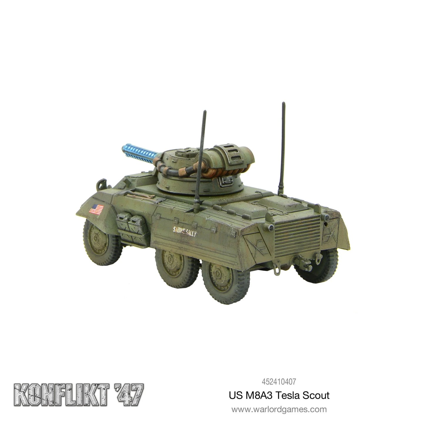 Konflikt 47 - US M8A3 Tesla Scout