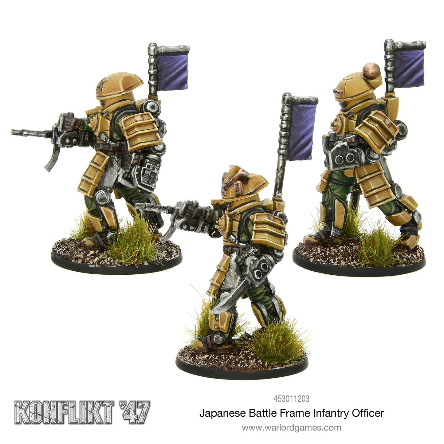 Konflikt 47 - Japanese Battleframe Infantry Officer