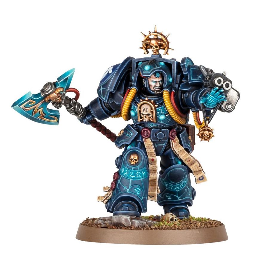 Space Marines - Librarian in terminator Armour