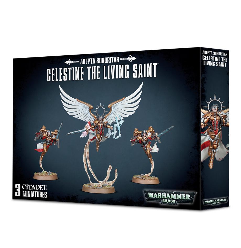 Adepta Sororitas - Celestine The Living Saint / Saint Celestine