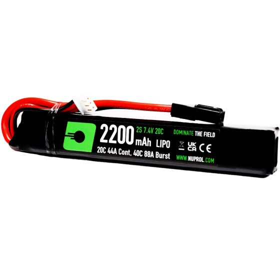 LiPo Battery 2200mAh 7.4v 20c (STK) Small Tamiya
