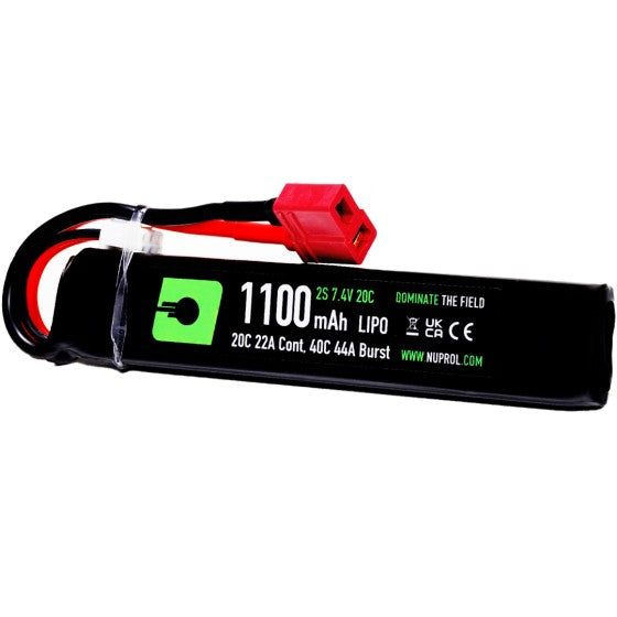 LiPo Battery 1100mAh 7.4v 20c (STK) Deans