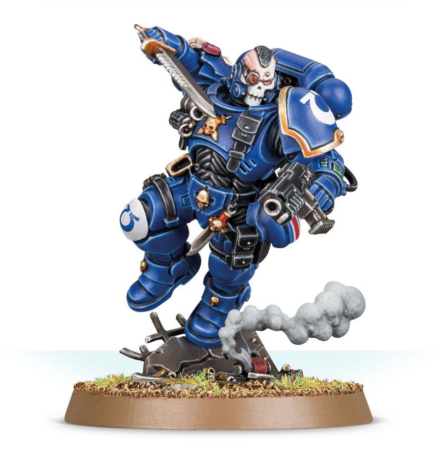 Space Marine - Primaris Lieutenant In Reiver Armour