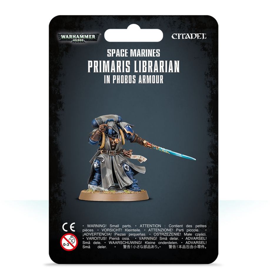 Space Marines - Librarian in Phobos Armour