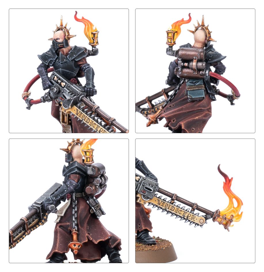 Adepta Sororitas - Ministorum Priest With Vindicator