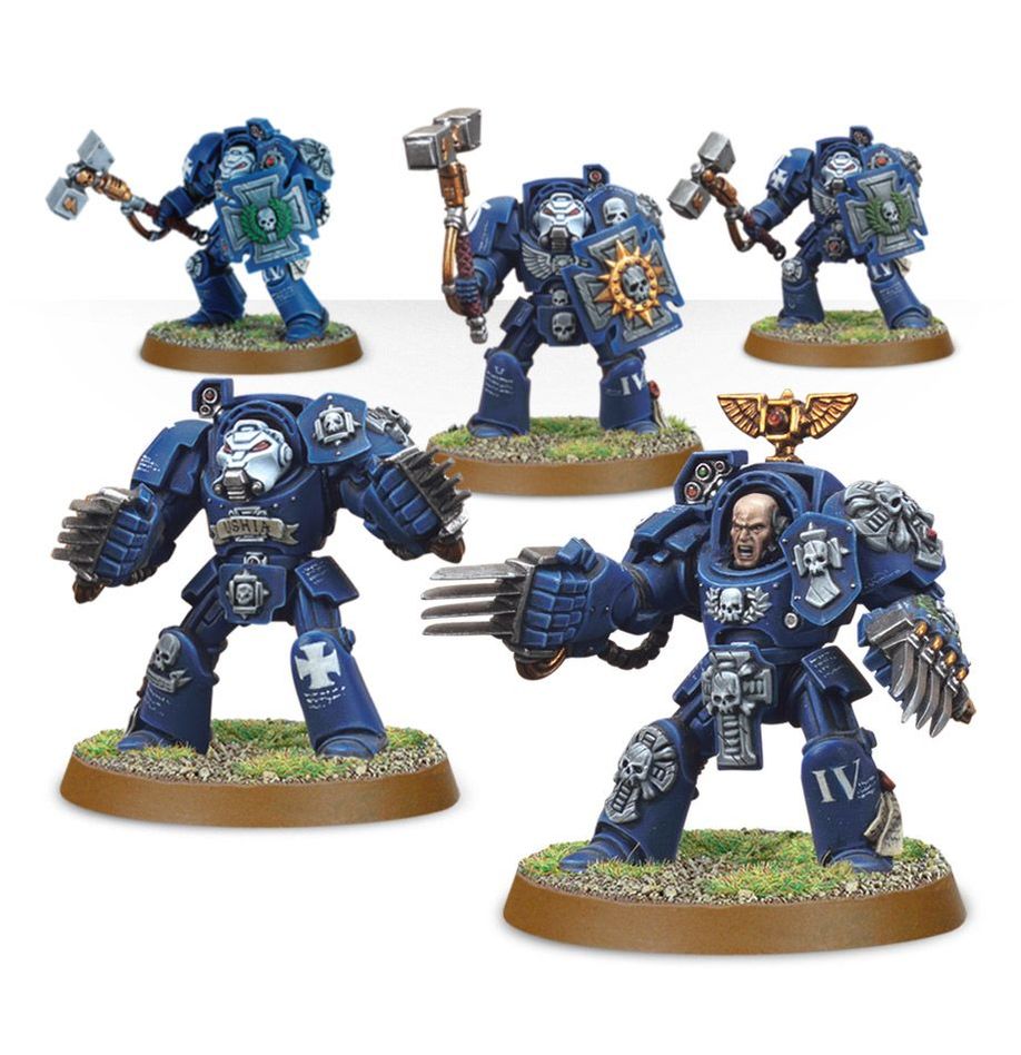 Space Marine - Terminator Assault Squad