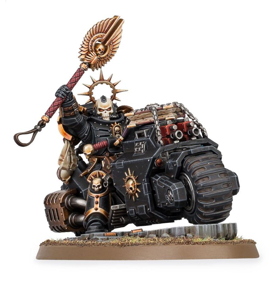 Space Marines - Primaris Chaplain on Bike