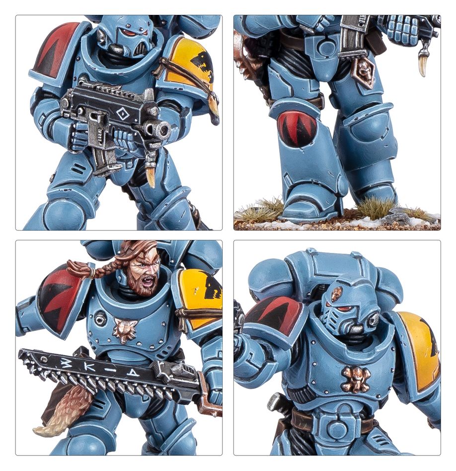Space Wolves - Grey Hunters