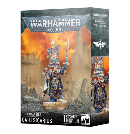 Space Marines: Ultramarines - Cato Sicarius - Pre Order 08/11