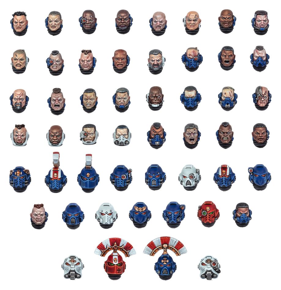 Space Marines - Iron Halo Strike Force