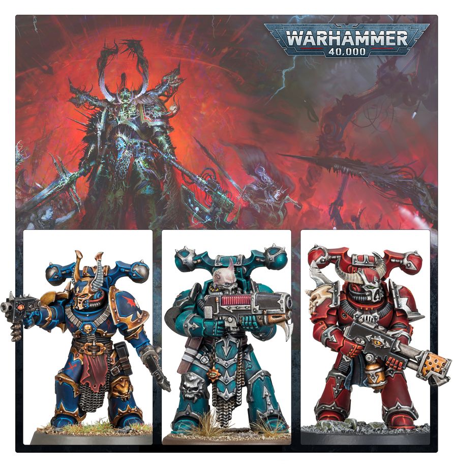 Chaos Space Marines - Legionaries