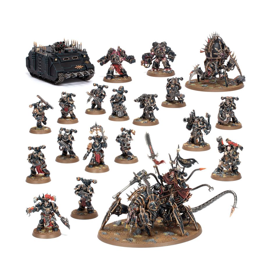 Chaos Space Marines - Hellforged Warband
