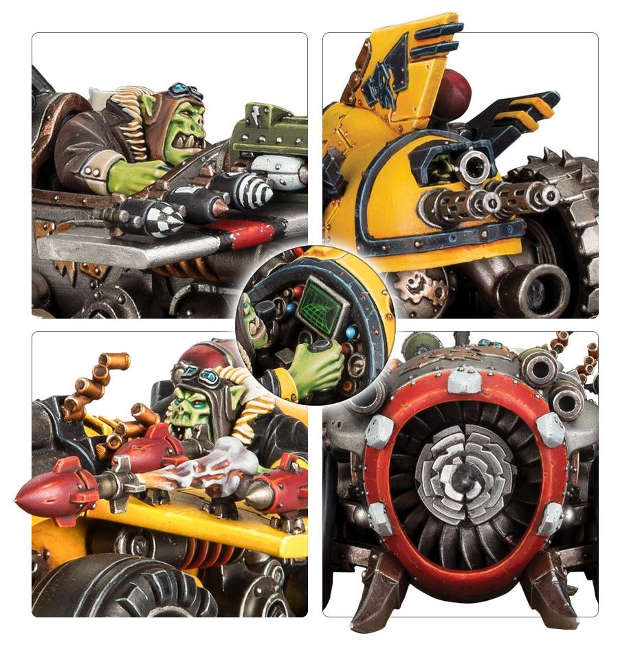 Orks - Mega Track Scrap Jet