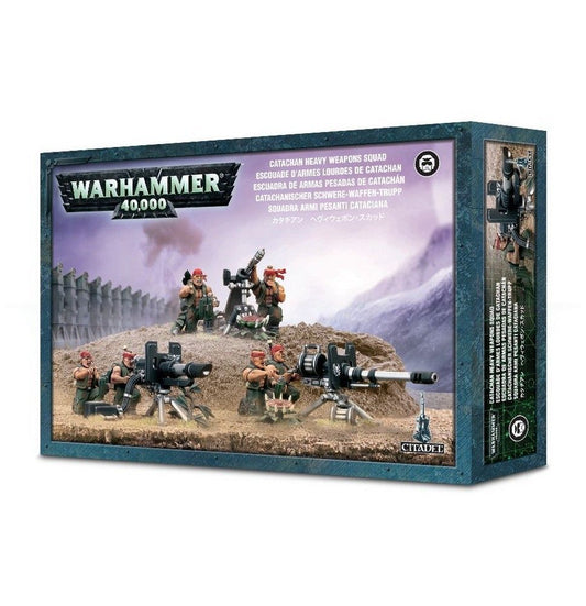 Astra Militarum - Catachan Heavy Weapon Squad
