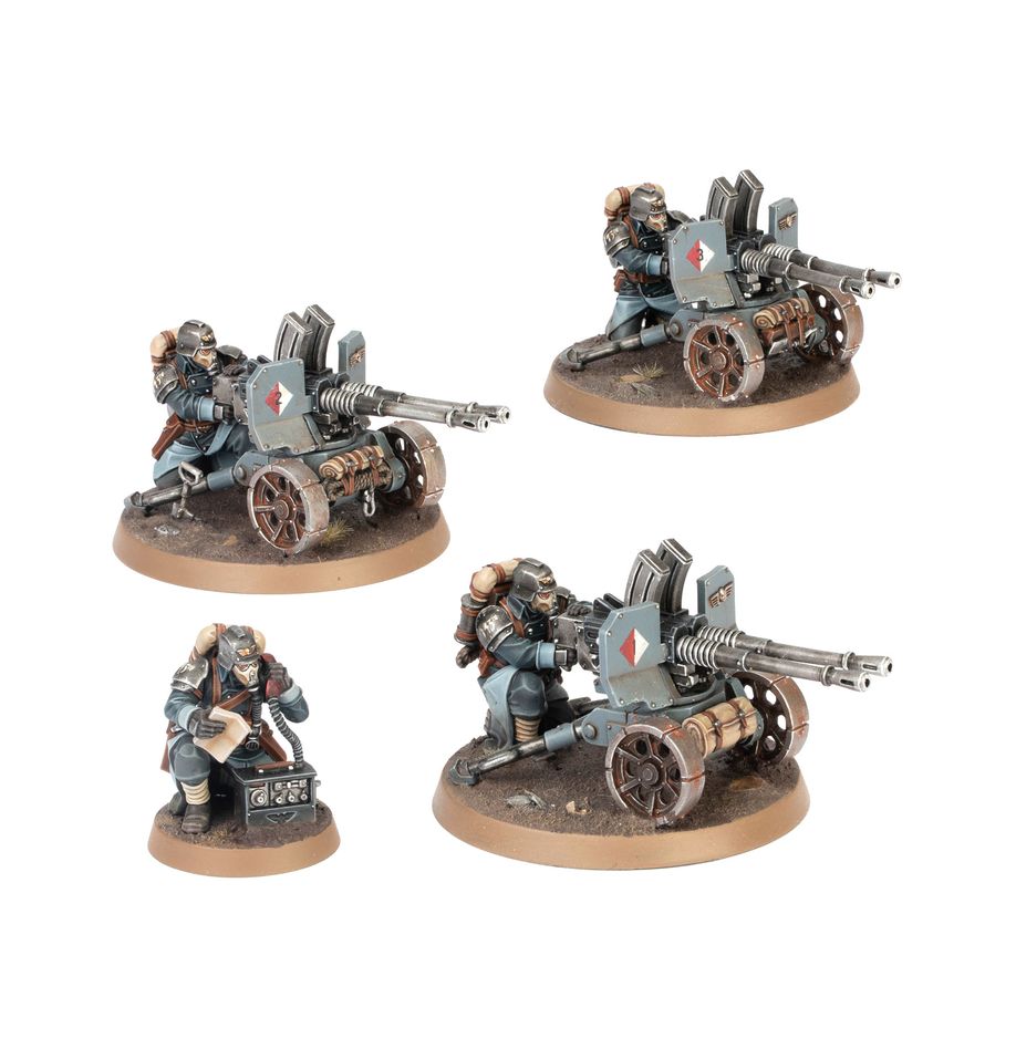 Asra Militarum - Krieg Heavy Weapons Squad