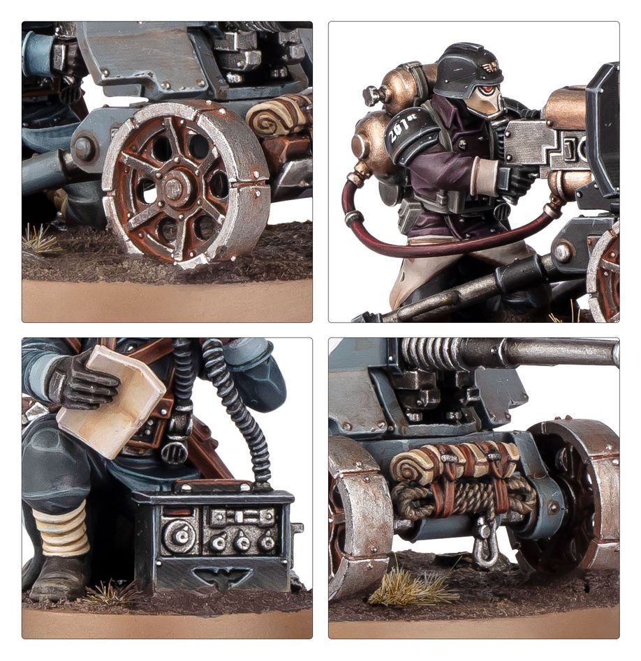 Asra Militarum - Krieg Heavy Weapons Squad