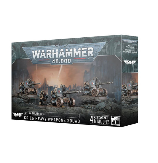 Asra Militarum - Krieg Heavy Weapons Squad