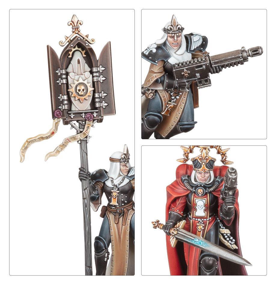 Adepta Sororitas - Sisters Novitiate Squad