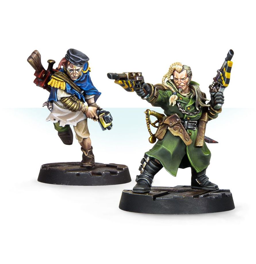 Necromunda - Kal Jericho and Scabs