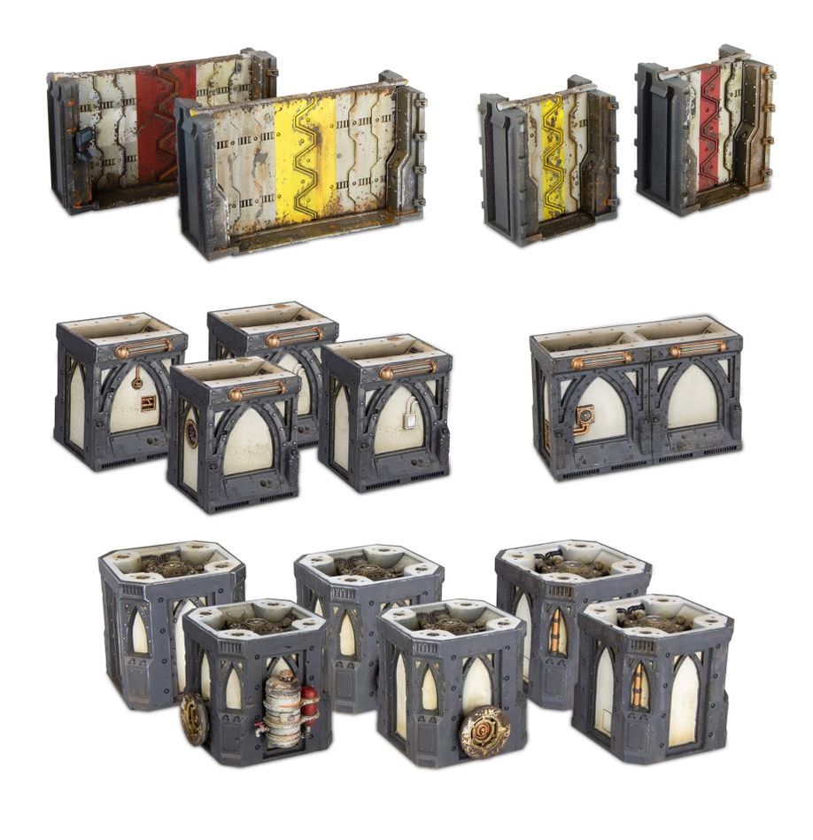 Necromunda - Columns And Walls
