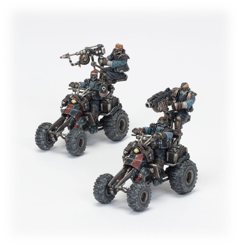 Necromunda - Orlock Outrider Quads