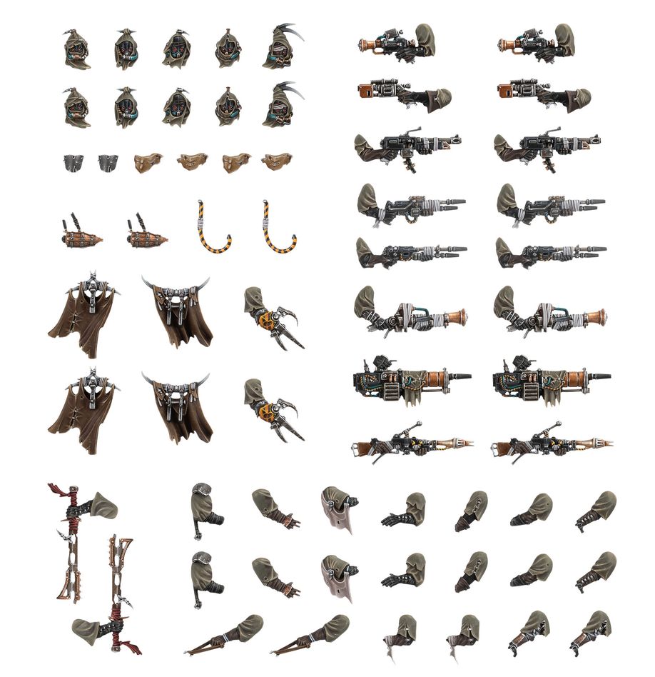 Necromunda - Ash Waste Nomads Weapons Upgrades