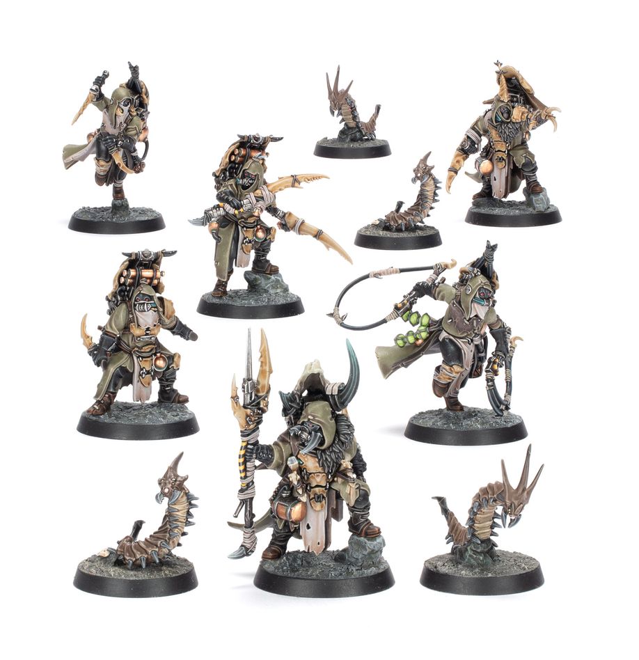 Necromunda - Sha'dar Hunters And Arthromite Spinewyrms