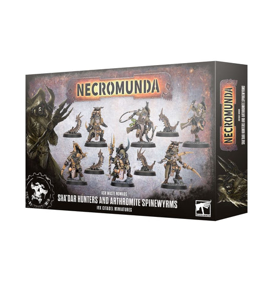 Necromunda - Sha'dar Hunters And Arthromite Spinewyrms