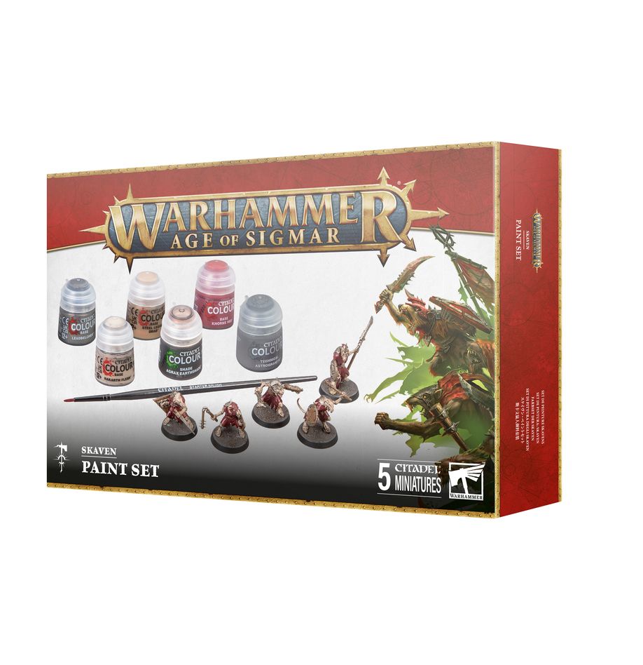 Age Of Sigmar - Skaven Paint Set