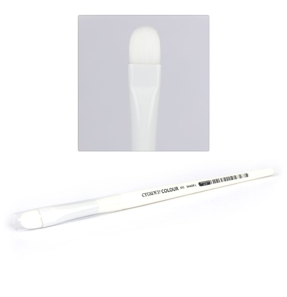 Large Synthetic Shade Brush