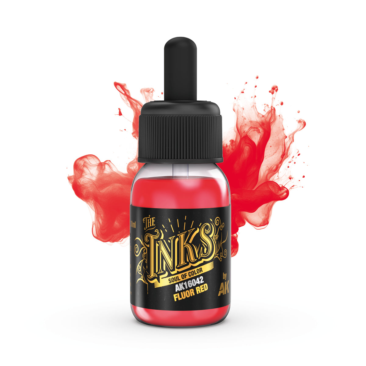 AK INKS - Fluor Red