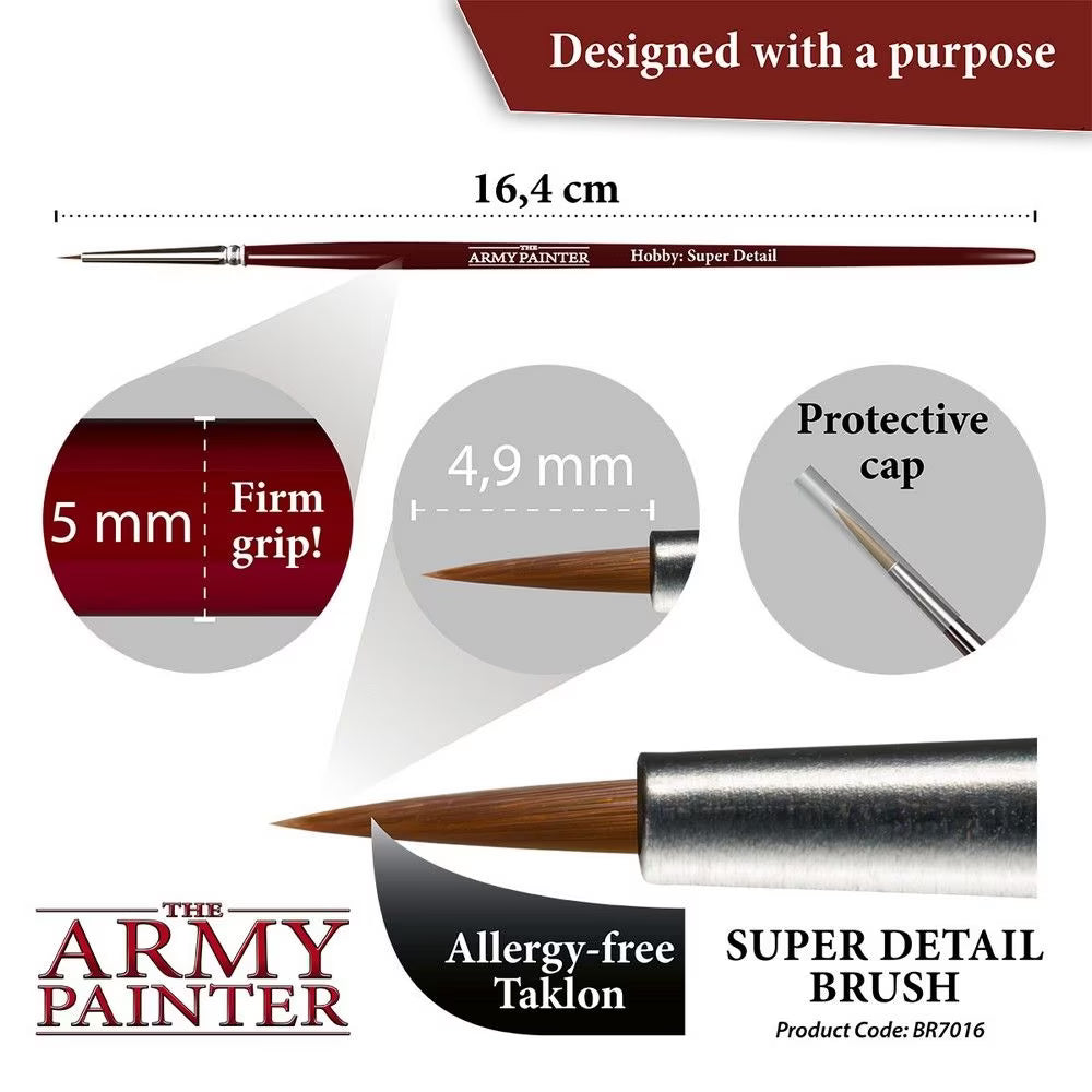 Army Painter Brush - Hobby Super Detail