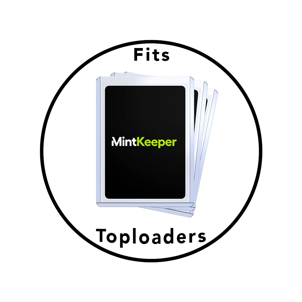 9 pocket - TOP LOADER binder - mint keeper - AQUA