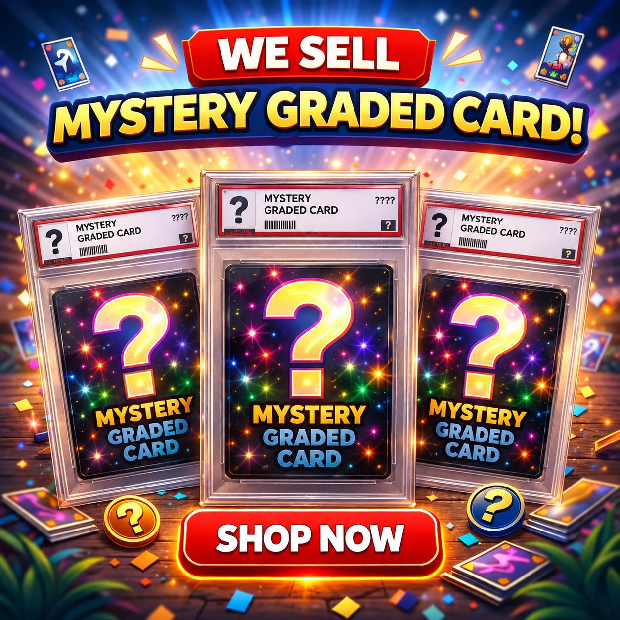 Mystery Graded Card