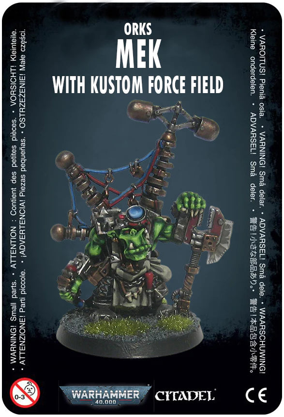 Orks - Big Mek with Kustom Force Field