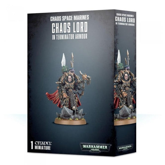 Chaos Spacemarines - Chaos Lord In Terminator Armour