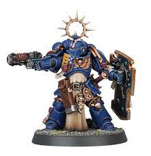 Space Marines - Lieutenant With Storm Shield