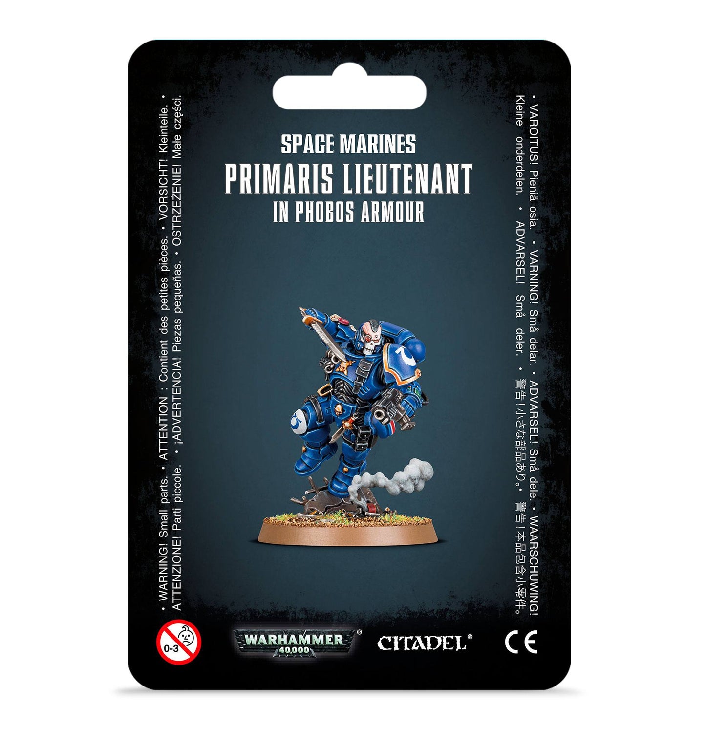 Space Marine - Primaris Lieutenant In Reiver Armour