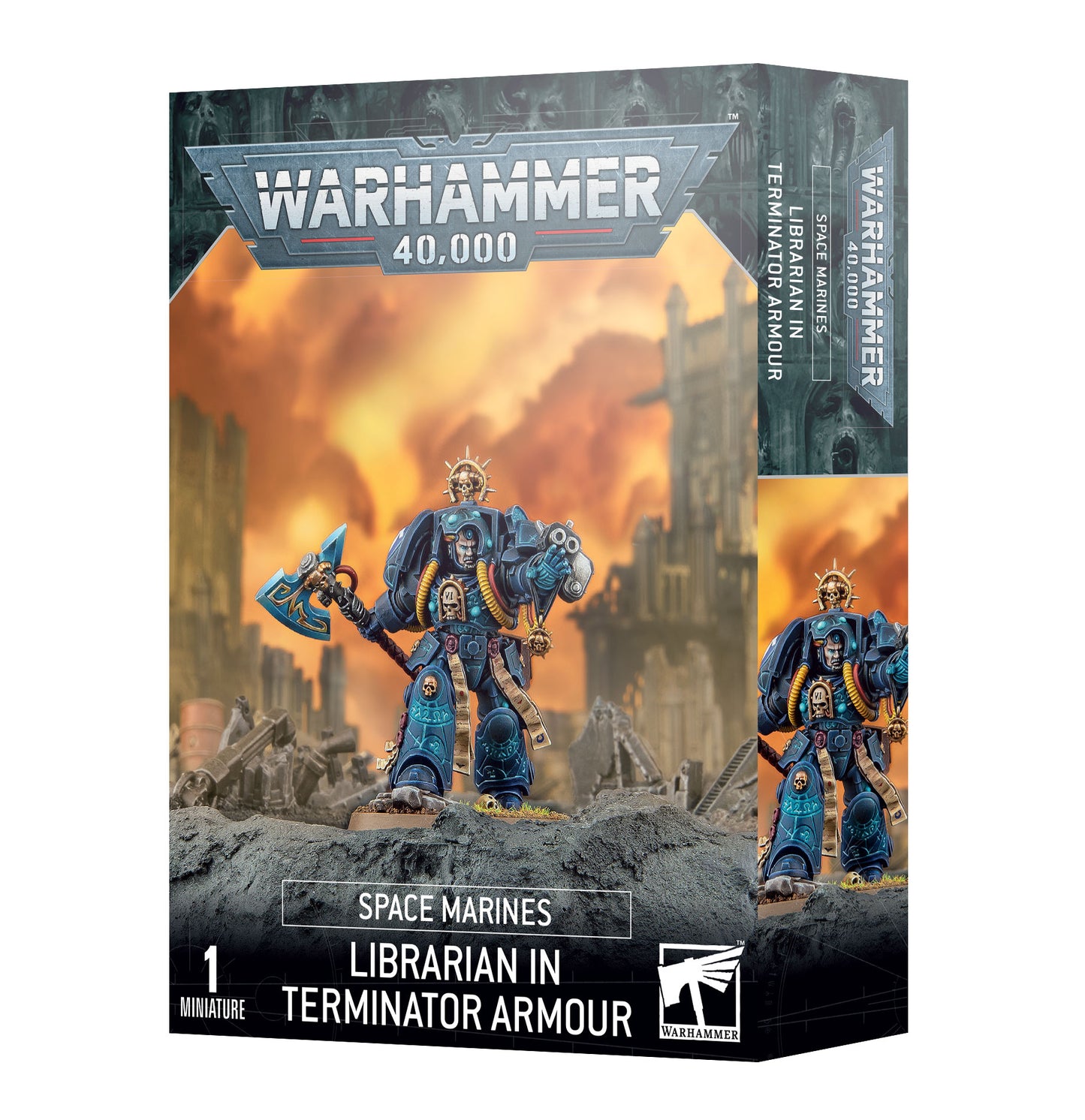 Space Marines - Librarian in terminator Armour