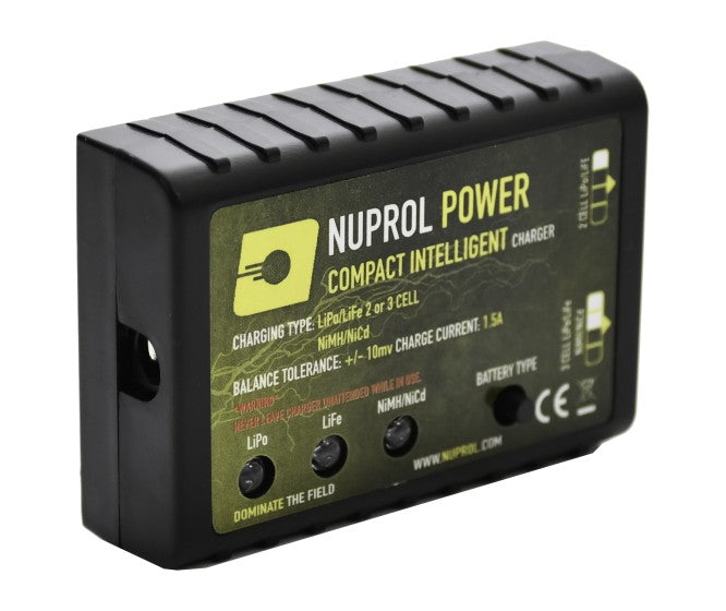 NiMH/LiPo/LiFe (2s/3s) Compact Smart Balance Battery Charger