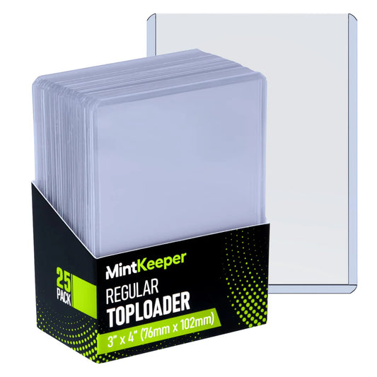 Mint Keeper - Regular Toploader 35pt 3'x4' pack of 25