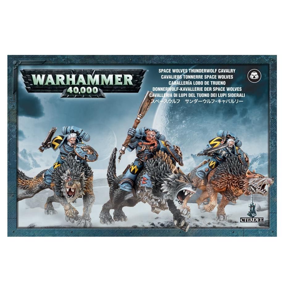 Space Wolves - Thunderwolf Cavalry