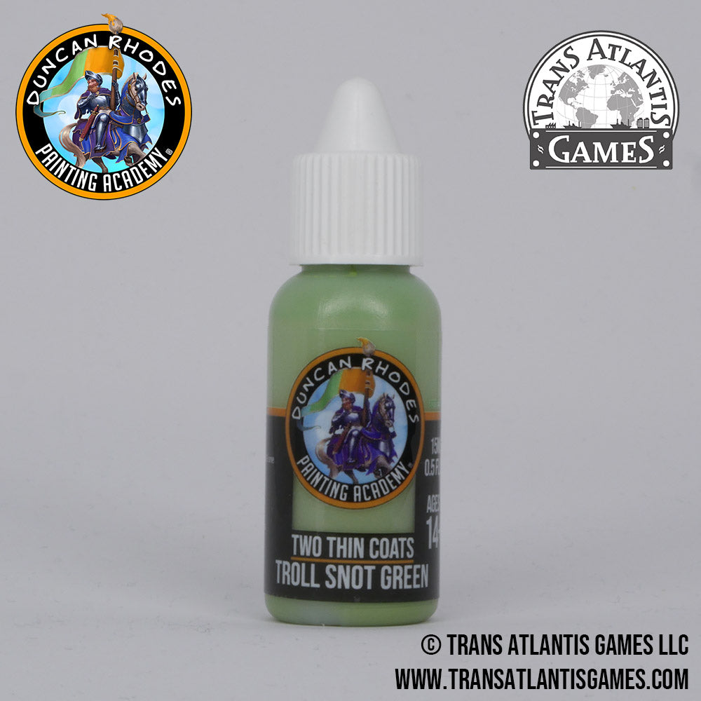 Two Thin Coats - Troll Snot Green