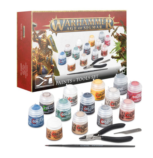 Age Of Sigmar - Paints + Tool Set