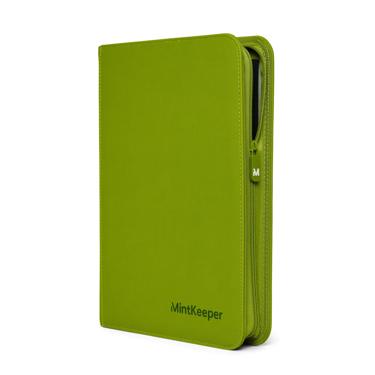 9 pocket trading card binder - mint keeper - GREEN