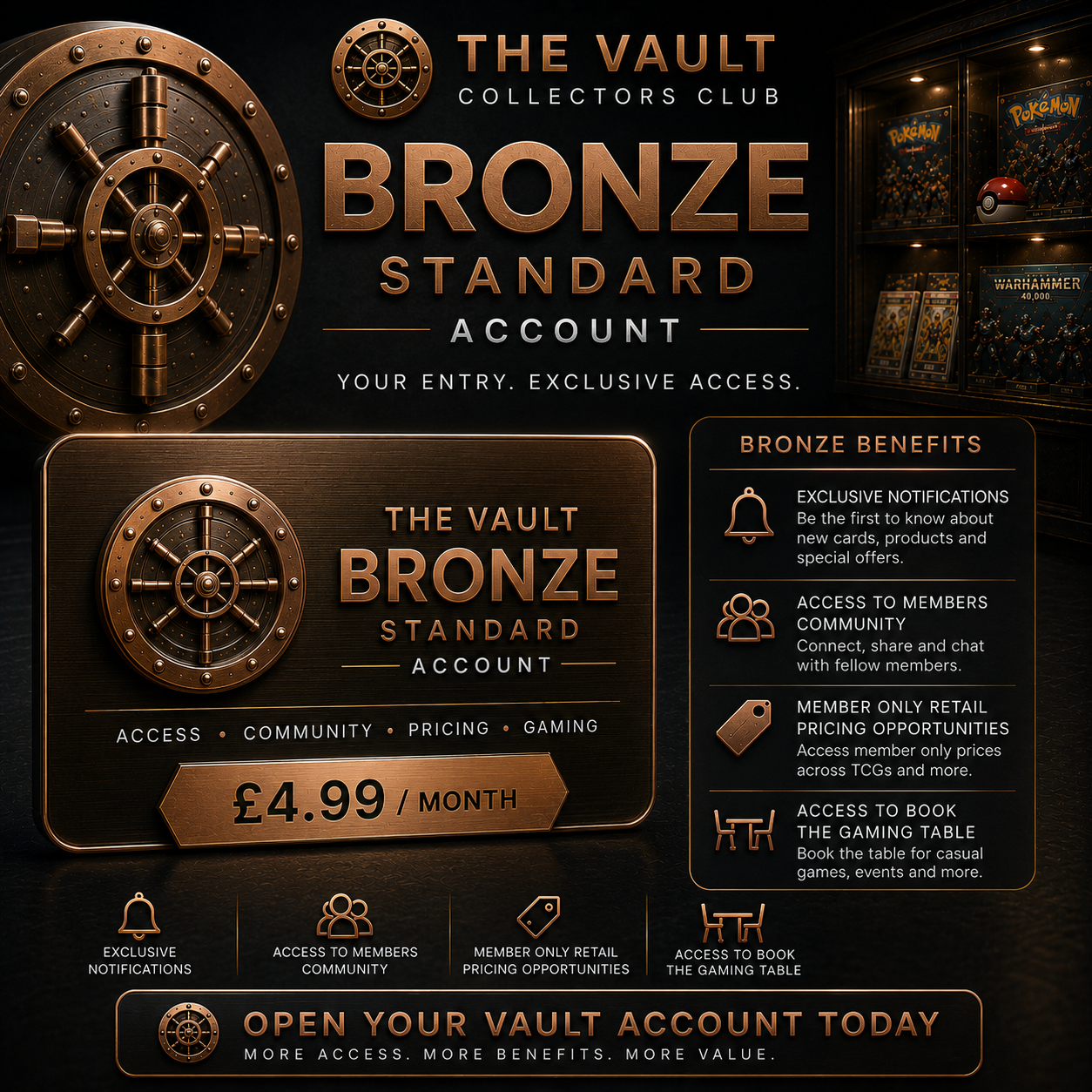 The Vault's Membership & Rewards Programme