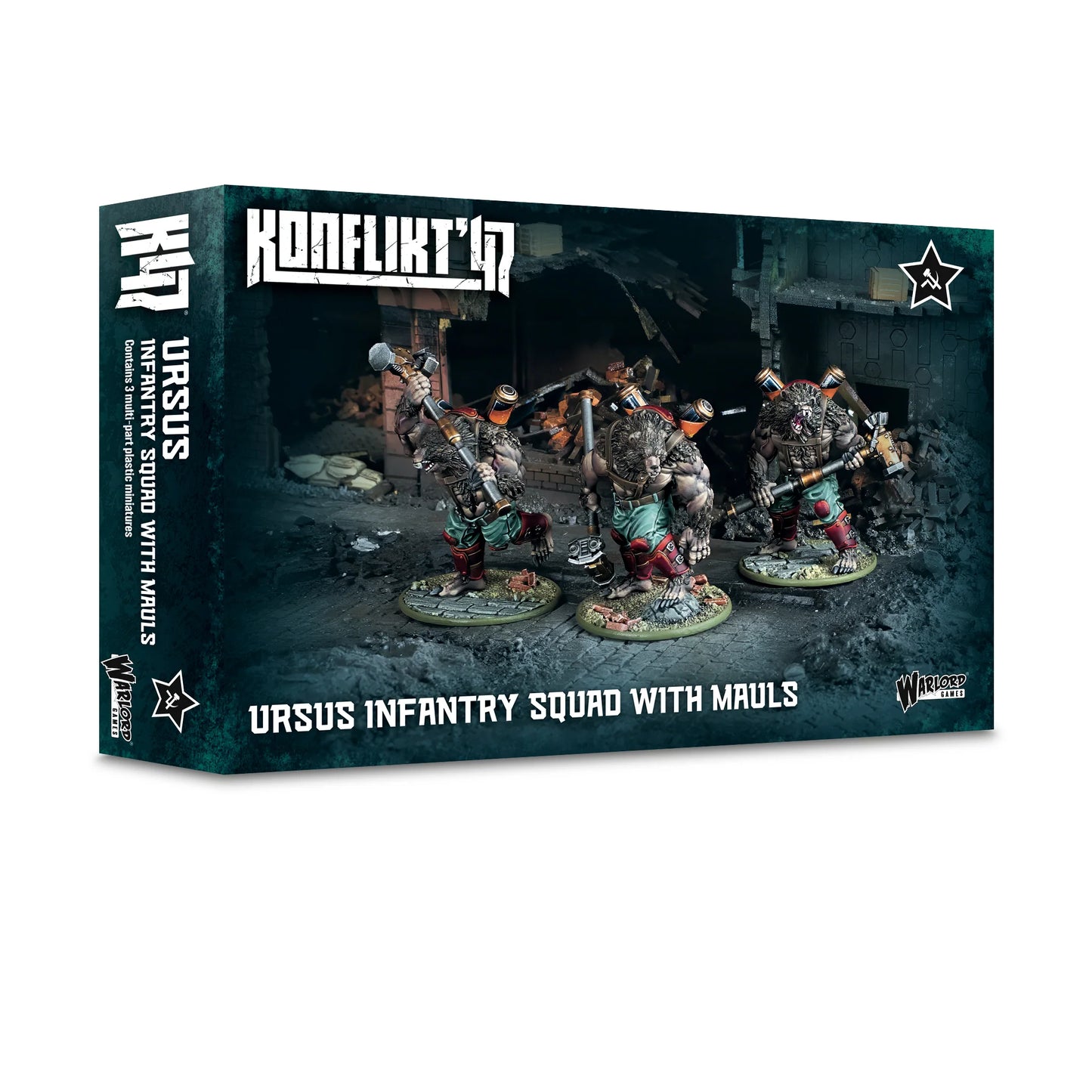 Soviet - Ursus Infantry Squad with Mauls